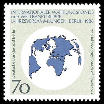 Weltbank Birefmarke (Symbolbild)