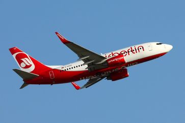 Eine Boeing 737-700 der Air Berlin