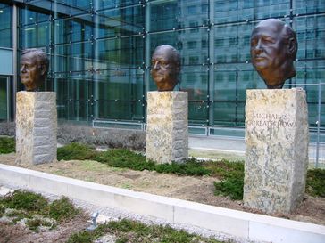 Denkmal Väter der Einheit in Berlin-Kreuzberg