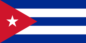 Die Flagge von Kuba