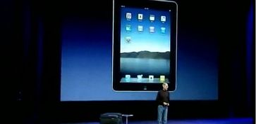 Steve Jobs bei der Präsentation des iPad Bild: dts Nachrichtenagentur
