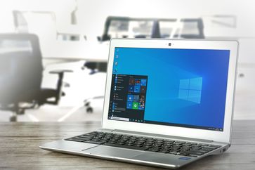 Microsoft Laptop (Symbolbild)