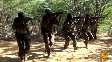Al-Shabab-Miliz in Somalia.