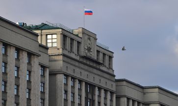 Das Gebäude der russischen Staatsduma in Moskau (Symbolbild) Bild: Alexei Maischew / Sputnik