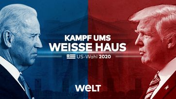 Joe Biden (Demokraten) oder Amtsinhaber Donald Trump (Republikaner): Wer wird der nächste US-Präsident? / Bild: "obs/WELT/Bild: © WeltN24 GmbH"