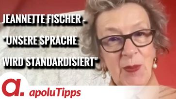 Bild: SS Video: "Interview mit Jeannette Fischer – “Unsere Sprache wird standardisiert”" (https://tube4.apolut.net/w/wpcNoKm9ytFMETPJNU25e6) / Eigenes Werk