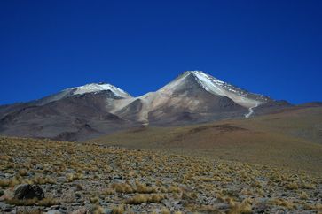 Der Vulkan Uturuncu befindet sich im Südwesten Boliviens nahe der argentinischen Grenze. Der nächstgelegene Ort ist Quetena Chico.