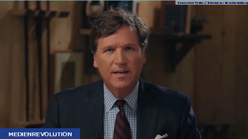 Tucker Carlson (2023) Bild: Screenshot Twitter / Bildzitat zur Berichterstattung