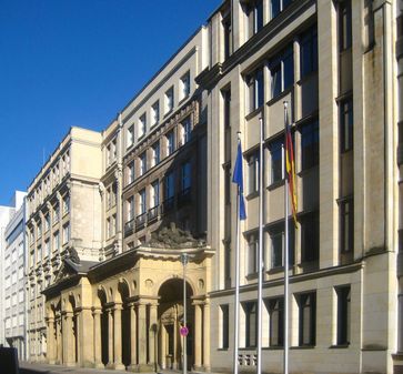 Hauptsitz des Bundesministeriums der Justiz in der MohrenstraÃe in Berlin