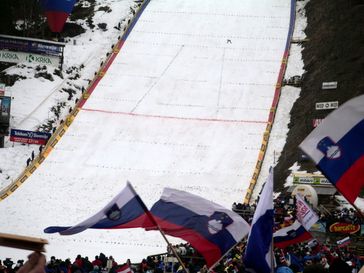 Die Letalnica bratov Gorišek von Planica