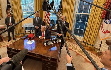Donald J. Trump im Oval Office (2025)