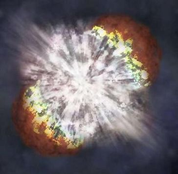 Beispiel einer Supernova. Bild: NASA