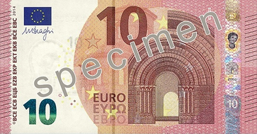 Zehn Eurobanknote
