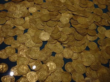 Goldmünzen / Sold (Symbolbild)