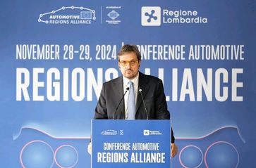 Guido Guidesi (2025) Bild: Regione Lombardia Assessorato Sviluppo Economico Fotograf: Regione Lombardia Assessorato Sviluppo Economico