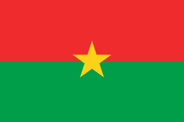 Flagge von Burkina