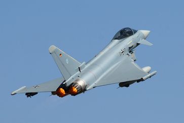 Eurofighter der Bundeswehr beim Start