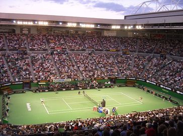 Die Rod Laver Arena (Centercourt) Bild: me (w:User:pfctdayelise) / de.wikipedia.org