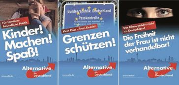 AfD Wahlplakate 2017 (Symbolbild)