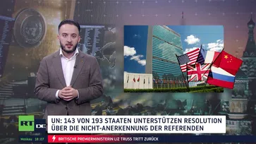 Bild: Screenshot RT DE / Eigenes Werk