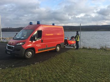 Foto: Feuerwehr Bochum / Tierrettung Kemnader See