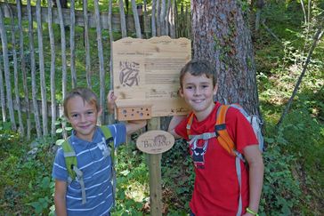 Der neue Themenweg am Fuß des Naturparadieses Karwendel spricht alle Sinne an.