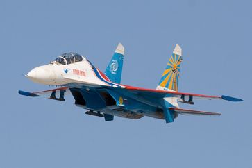 Russische Suchoi Su-27UB