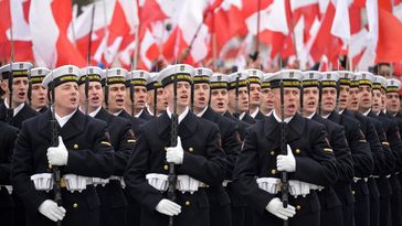 Auf dem Archivbild: Polnische Marinesoldaten Bild: Alexei Witwizki / Sputnik