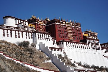 Potala Palast (Xinhua/Zhan Yan)  Bild: Kangri Tibetan Culture Research Fotograf: Zhan Yan