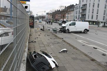 Unfall Trierer Str. 261221 Bild: Polizei