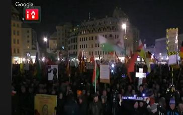 Bild: Screenshot Youtube Video "18.01.2016 Pegida live Teil 2"