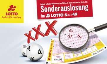 Wieder nur drei Richtige im Lotto erzielt? Das kann sich diese Woche auszahlen. Exklusiv in Baden-Württemberg steigt eine große Sonderauslosung, bei der ein Lottospieler mit einem "Dreier" garantiert zum Millionär wird. Bild: "obs/Staatliche Toto-Lotto GmbH Baden-Württemberg/Lotto Baden-Württemberg"