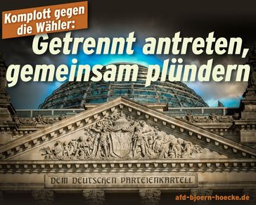Bild: Screenshot Internetseite: "https://afd-bjoern-hoecke.de" / Eigenes Werk