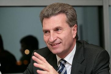 Günther Oettinger Bild: Jacques Grießmayer