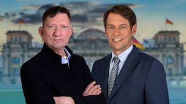 Götz Frömming und Ronald Gläser (2025) Bild: AfD Deutschland