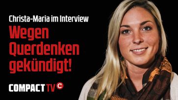 Bild: SS Video: "Wegen Querdenken gekündigt!: Christa-Maria im Interview" (https://youtu.be/HDpQIG3FwOU) / Eigenes Werk