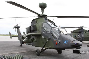 Kampfhubschrauber UH Tiger auf der ILA 2010