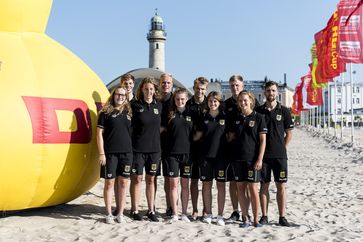 Bei bestem Wetter und hervorragenden Bedingungen für die Wettkämpfe ist am Samstagnachmittag (21.7.) in Warnemünde der 22. Internationale DLRG Cup im Rettungsschwimmen zu Ende gegangen. Bild: "obs/DLRG - Deutsche Lebens-Rettungs-Gesellschaft/Sascha Walther"