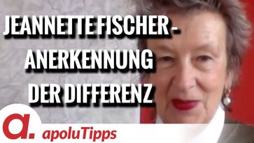 Bild: SS Video: "Interview mit Jeannette Fischer – Anerkennung der Differenz" (https://tube4.apolut.net/w/bKA892fJKTHcSAzLdHMEY5) / Eigenes Werk
