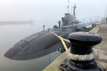 Flüsterfahrt mit Brennstoffzelle: Deutsche U-Boote fahren unter Wasser mit Wasserstoff. Bild: ZDF Fotograf: Mark Hugo