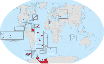 Vereinigtes Königreich mit City of London, ohne Gebiete der Königin (Australien, Kanada, uvm)