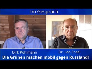 Bild: SS Video: "Die Grünen machen mobil gegen Russland: Leo Ensel und Dirk Pohlmnn im Gespräch" (https://youtu.be/W02EMvoy6vg) / Eigenes Werk