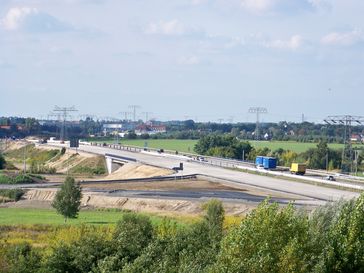 Ausbau der A 14 (September 2010)