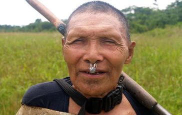 Manche Mitglieder der Murunahua, wie dieser Mann, wurden vor einigen Jahren erstmals kontaktiert. Bild: Chris Fagan/UAC/ProPurús