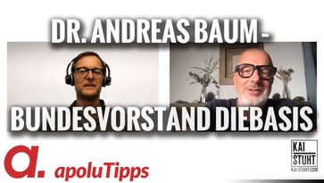 Bild: SS Video: "Dr. Andreas Baum – Bundesvorstand der Partei dieBasis – im Gespräch" (https://tube2.apolut.net/videos/w/86a5f4e1-79d4-428e-a67c-6dd123b7e8e5) / Eigenes Werk