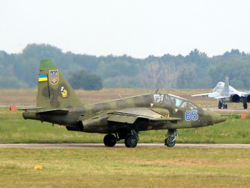 Ukrainische Su-25UB