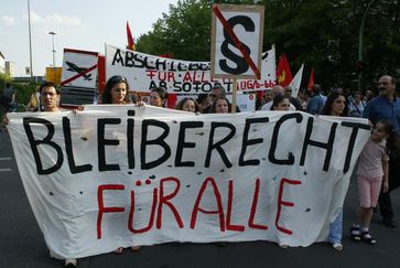 Abschiebung: Demonstration für ein Bleiberecht aller Ausländer