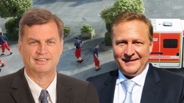 Thomas Jung, MdL, Dr. Rainer van Raemdonck, MdL, AfD-Fraktion im Brandenburgischen Landtag