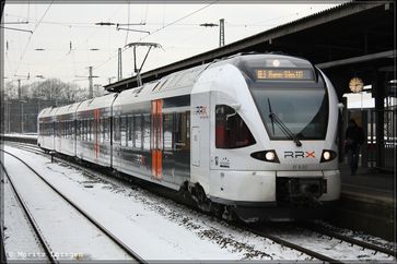 Rhein-Ruhr-Express: Designstudie an einem eurobahn-Triebwagen.