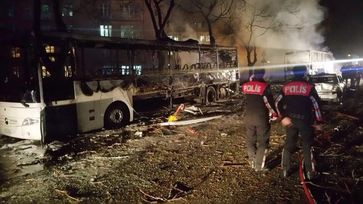 Autobombenanschlag in Ankara 2016